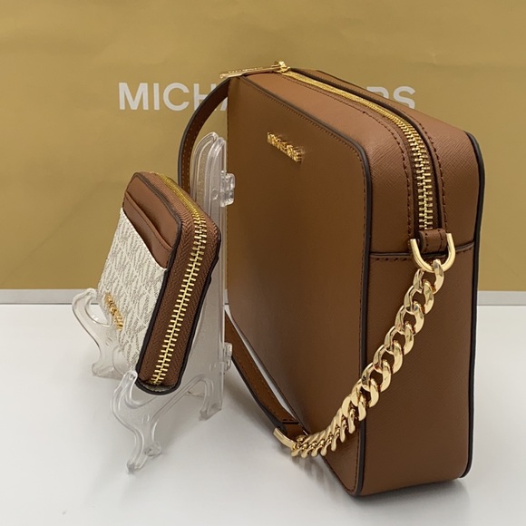 MICHAEL KORS LG EW CROSSBODY & MD ZA CARD CASE SET NWT - Picture 5 of 15